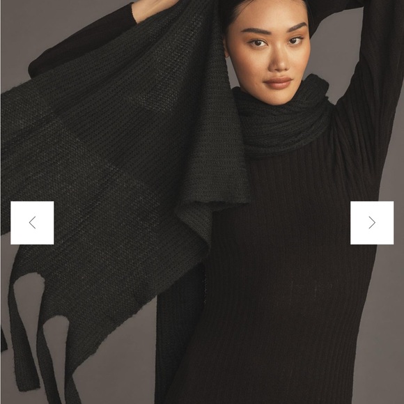 By Anthropologie Extreme Fringe Scarf - Picture 4 of 4